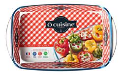 Fuente Rectangular Vidrio Templado Ovenware 3.6 L Transparente