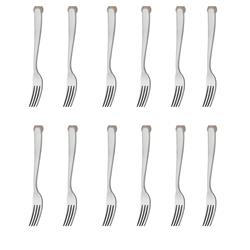 Set X 12 Tenedor De Postre Acero Inox Tramontina M