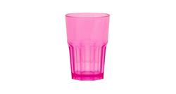 VASO GENOVA POLICARBONATO 410ML VIGNELLI ROSA