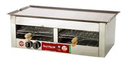 Carlitero Tostador Doble A Gas Con Plancha Sol Real Ge