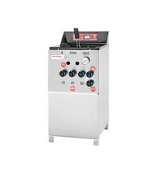Freidora Sol Real 18 Lts Acero Inox Triple Inyeccion Gev Plata