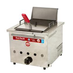 Freidora De Mesa Sol Real Rapida 7 Lts Acero Inox 053 Ge