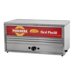 Panchera A Gas Sol Real Grande Acero Inox 84 Cm