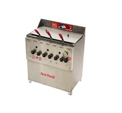 Freidora Sol Real 42 Lts Acero Inox Triple Inyeccion Gev Acero Inoxidable