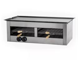 Carlitero Tostador Doble A Gas Con Plancha Sol Real 138 Ge