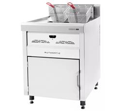 Freidora Industrial Automatica Sol Real Agua Y Aceite 33 Lts Plateado