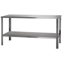 Mesa De Trabajo Gastronómica Con Base Sol Real 190cm