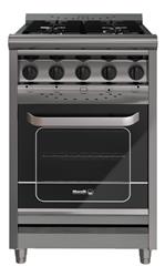 Cocina Industrial Morelli Country 550 Vidrio R Fundicion Acero Inoxidable