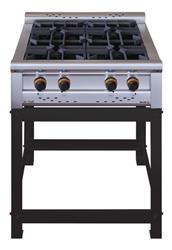 Anafe Industrial Morelli Basic Chef 4 Hornallas