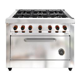 Cocina Industrial Morelli Basic Cheff 1100 6 Horna