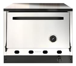 Horno Industrial Pizzero Saho Morelli Kuma Gn 12 Moldes Plateado