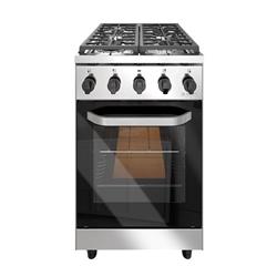 Cocina Industrial Morelli Saho Kuma 510 4h Puerta Visor Acero Inoxidable