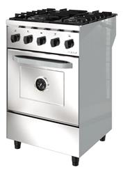 Cocina Industrial Saho Kuma 550 4 Hornallas Puerta