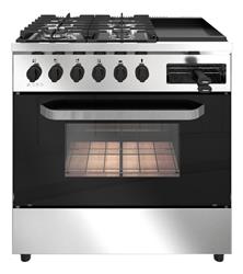 Cocina 4h + Plancha Kuma Morelli Multigrill 82cm P