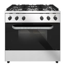 Cocina Industrial Morelli Kuma Familiar 5 H 82 Cm Pta Visor Plateado