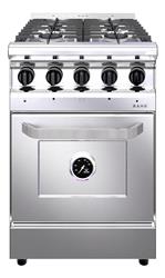 Cocina Industrial Morelli Capri 550 Puerta Ciega Plateado