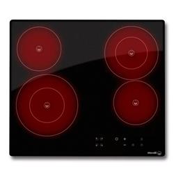 Anafe Electrico Morelli Vitroceramico 4 Hornallas Vetro Negro