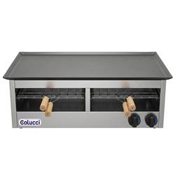 CARLITERO DOBLE ACERO INOXIDABLE VALVULAS COLUCCI GAS NATURAL