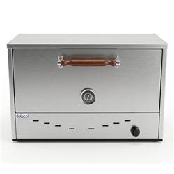 HORNO 6 MOLDES CON VALVULAS MULTIGAS TOTAL ACERO COLUCCI