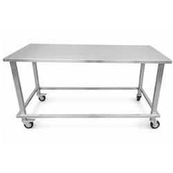 MESADA DE ISLA ECO 150 C/RUEDAS GIRATORIAS PEVI M15R