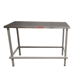 Mesada De Isla Acero Inoxidable Linea Eco Pevi M18 118 Cm