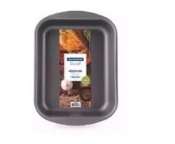 Fuente Asadera Horno Tramontina Brasil 34cm Teflon Alta - Gris