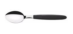 Cucharas Tramontina Ipanema Mango Plastico Negro Set X12