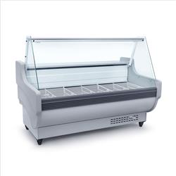 Heladera Batea Vidrio Curvo Teora 127 Cm 1/3 Hp Fiambreria