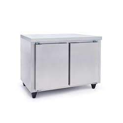 Heladera Mostrador Ciego 108cm 2 Ptas Sin Cubre Equipo Teora
