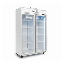 Heladera Exhibidora Vertical 2 Puertas 940lts Teora Tev950 Blanco