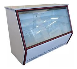 Heladera Vitrina Mostrador Teora Roma 1,5 Mt Fiambre Lacteos Gris