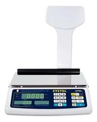 Balanza Digital Systel Croma 30 Kg Bateria Puerto Impresor