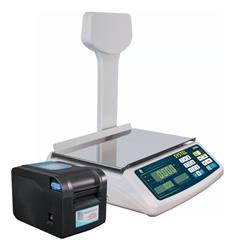 Balanza Electronica Systel Croma 30 Kg + Impreso Quo Novo Negro
