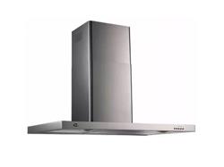 Campana Extractora De Cocina Tst Nihuil 90cm Acero Inox 3 Ve Plateado