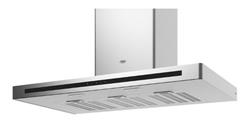 Campana Tst Serie Diamante 90cm Touch Digital Acero Plateado