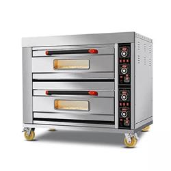 Horno Eléctrico Pizzero Mecánico Doble C/ Caldera Silcook Plateado