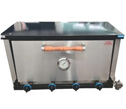 Horno Pastelero 6 Moldes Acero Tecnocalor Valvula Seguridad