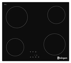 Anafe Electrico Borgen Vitroceramico 4 Hornallas Empotrar