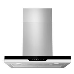 Campana Extractora Pared Digital Touch Borgen Novaline 60 Cm Plateado