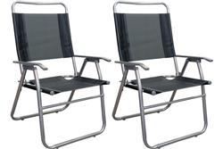 Juego 2 Reposera Silla Plegable Descansar 10009 1 Pos Caño