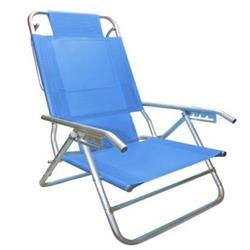 Reposera Silla Aluminio 5 Posiciones Coversol