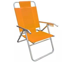 Reposera Silla Aluminio Descansar 5 Posiciones Coversol Caño