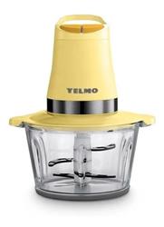 Picadora De Alimentos Yelmo Pc5800 500w 2 Lts Doble Cuchilla Amarillo