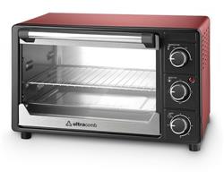 Horno Eléctrico De Mesa Ultracomb Uc-32n 32 Lts 1500w Rojo