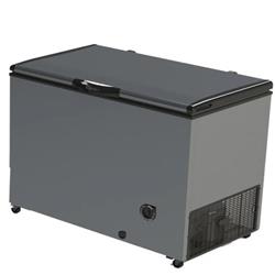 Freezer De Pozo Inelro Fih350p 280 Lts Dual Gris Plata