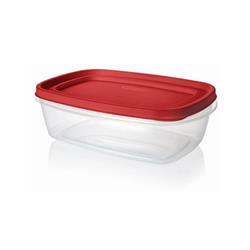 HERMETICO EASY FIND LIDS RECTANGULAR 2 LTS RUBBERMAID