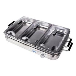 Buffetera Chafing Sikla Eléctrico 3 Bandejas Baño María