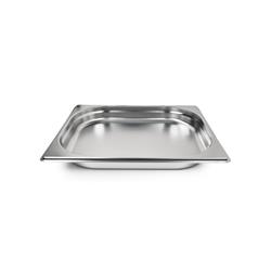 Gastronorm Bandeja Gn Acero Inoxidable 1/2 40mm Premium Plateado