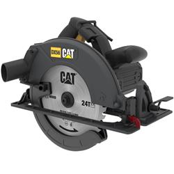 Sierra Circular 1800w Cat Dx56 185 Mm Disco Y Guía Negro