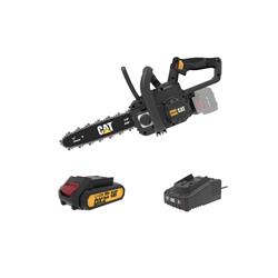 COMBO CAT ELECTROSIERRA INALAMBRICA 18V DG230B + CARGADOR 2.0 AH + BATERIA DE LITIO 2.0 AH CAT CATDX